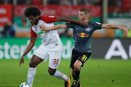 Platz 7: Caiuby (FC Augsburg) | 34,71 km/h