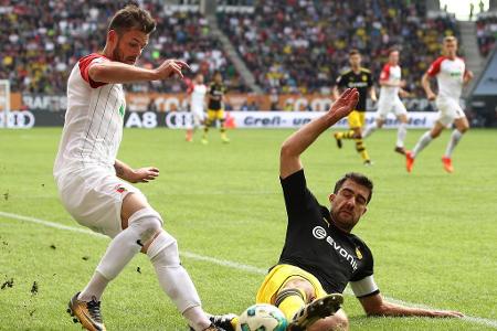 Platz 2: Marcel Heller (FC Augsburg) | 35,07 km/h