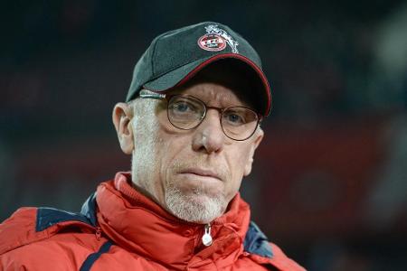 Trotz Krise: Köln hält an Trainer Stöger fest