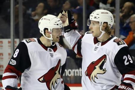 NHL: Rieders Coyotes mit drittem Sieg in Folge NHL: Rieders Coyotes mit drittem Sieg in Folge