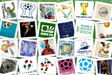 Zu jeder Fußball-Weltmeisterschaft gab es auch ein passendes Plakat (und ab 1954 auch ein zugehöriges Logo). Wir stellen die... Zu jeder Fußball-Weltmeisterschaft gab es auch ein passendes Plakat (und ab 1954 auch ein zugehöriges Logo). Wir stellen die...