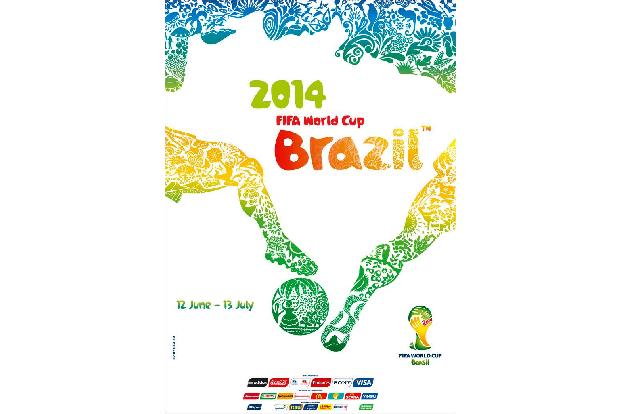Brasilien 2014 - Plakat