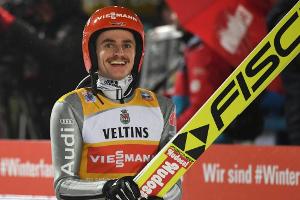 Freitag Vierter der Qualifikation in Garmisch - Forfang vorn