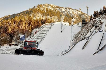 Ausreichend Schnee: Vierschanzentournee ist gesichert