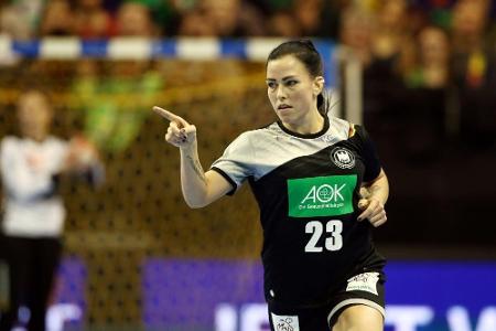 Handballerinnen bei Heim-WM vor Gruppensieg Handballerinnen bei Heim-WM vor Gruppensieg