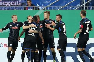 Paderborn zum ersten Mal im Viertelfinale des DFB-Pokals