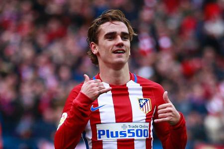 Platz 18: Antoine Griezmann (Atlético Madrid)