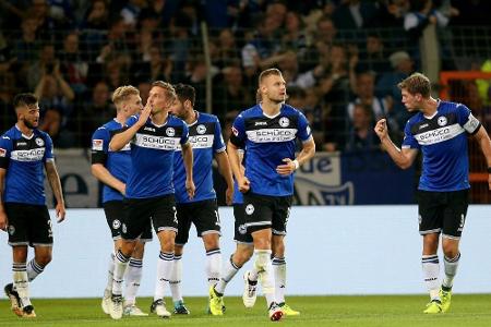 Arminia Bielefeld nimmt Aufstiegsränge ins Visier