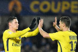PSG feiert mit Draxler in der Startelf 4:1-Sieg in Rennes