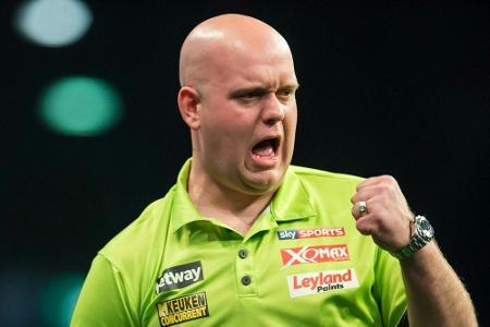Darts-WM: Favoriten Van Gerwen, Anderson und Suljovic im Achtelfinale Darts-WM: Favoriten Van Gerwen, Anderson und Suljovic im Achtelfinale