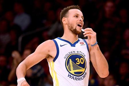 NBA: Meister Golden State weiter ohne verletzten Curry NBA: Meister Golden State weiter ohne verletzten Curry