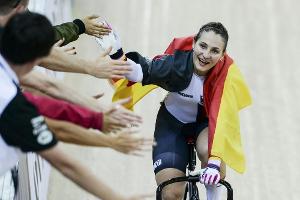 Bahnrad-EM in Berlin: Vogel peilt Teamsprint-Gold mit Welte an