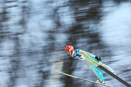 Skispringer Freitag in Engelberg Zweiter - eine Zehntel fehlt zum Sieg