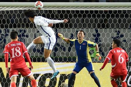 Ostasienmeisterschaft: Südkorea schlägt Andersens Nordkoreaner Ostasienmeisterschaft: Südkorea schlägt Andersens Nordkoreaner