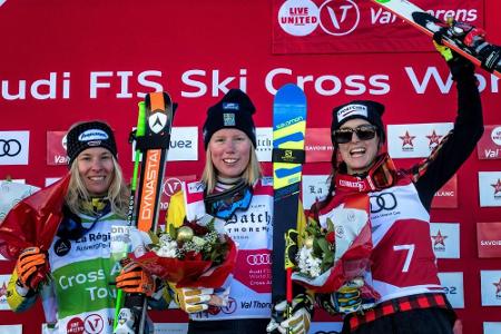 Skicross: Olympiahoffnung Zacher erneut Zweite
