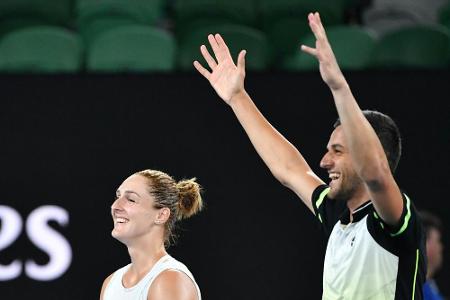 Kroate Pavic gewinnt im Mixed zweiten Titel in Melbourne Kroate Pavic gewinnt im Mixed zweiten Titel in Melbourne