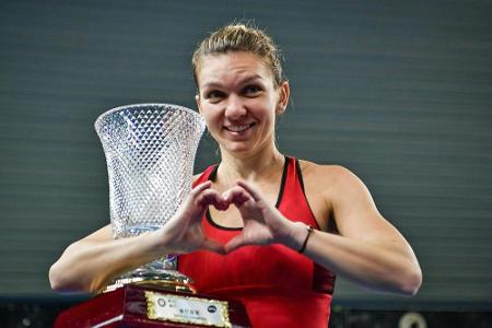 Tennis: Halep gewinnt WTA-Turnier in China - Simon triumphiert in Pune