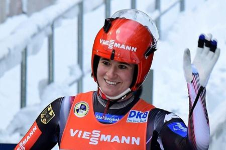 Rodeln: Deutscher Dreifachsieg am Königssee - Geisenberger triumphiert Rodeln: Deutscher Dreifachsieg am Königssee - Geisenberger triumphiert