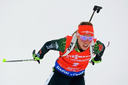 Biathlon: Dahlmeier und Hildebrand verpassen Podest in der Verfolgung