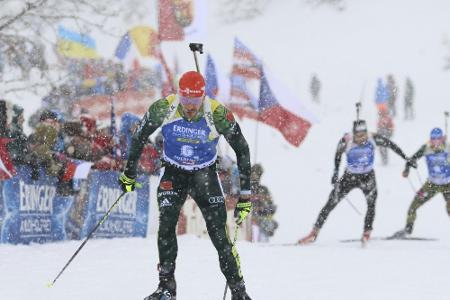 Biathlon: Doll und Peiffer in der Verfolgung in den Top-Ten