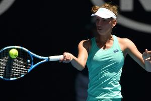 Turnierdebütantin Mertens im Halbfinale von Melbourne gegen Wozniacki