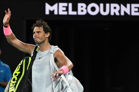 Rafael Nadal gibt bei den Australian Open auf Rafael Nadal gibt bei den Australian Open auf