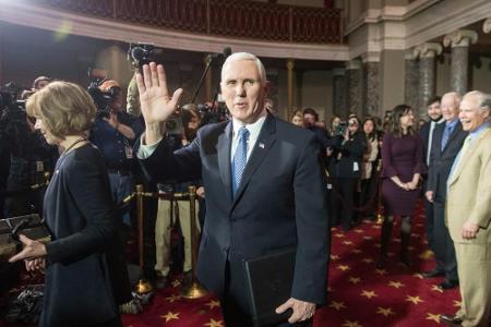 Vizepräsident Pence führt US-Delegation in Pyeongchang an