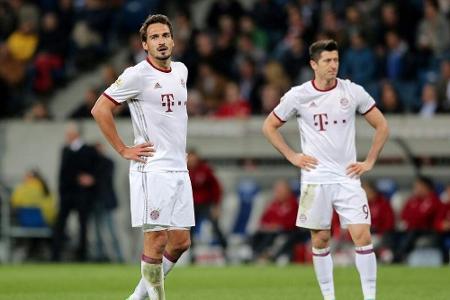 Bayern ohne Lewandowski und Hummels nach Leverkusen
