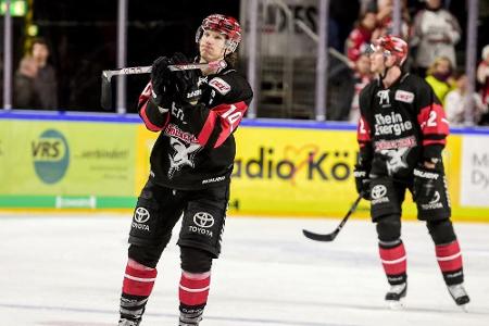 DEL: Haie verlieren Rheinderby gegen Krefeld DEL: Haie verlieren Rheinderby gegen Krefeld
