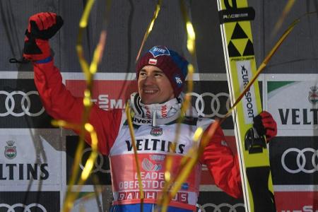 Freitag auch in Garmisch Zweiter - nur Stoch erneut zu stark