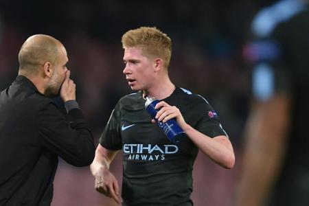 Bis 2023: De Bruyne verlängert bei Manchester City Bis 2023: De Bruyne verlängert bei Manchester City