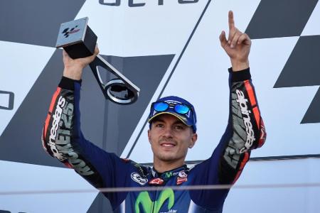 Rossi-Teamkollege Vinales verlängert mit Yamaha Rossi-Teamkollege Vinales verlängert mit Yamaha