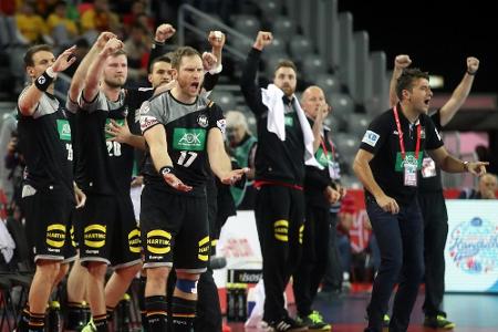 Deutsche Handballer nach turbulenter Schlussphase in EM-Hauptrunde