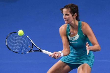 Nach zwei Tagen Regenpause: Görges im Finale von Auckland