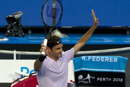Federer und Bencic weiter ungeschlagen: Schweiz im Finale des Hopman Cups Federer und Bencic weiter ungeschlagen: Schweiz im Finale des Hopman Cups