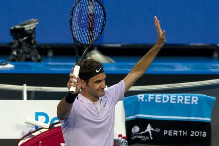 Federer und Bencic weiter ungeschlagen: Schweiz im Finale des Hopman Cups