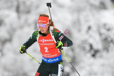 Dahlmeier in Oberhof 13. - Hildebrand glänzt als Vierte