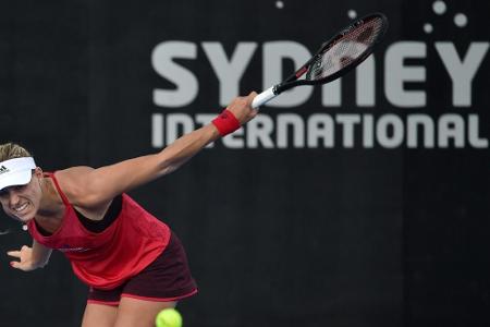 Kerber kämpft sich in Sydney ins Achtelfinale - Kohlschreiber raus Kerber kämpft sich in Sydney ins Achtelfinale - Kohlschreiber raus