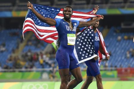 Positiv durch Knutscherei: Keine Dopingsperre für Olympiasieger Roberts