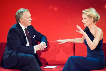 Deutsche Spitzensportler zeichnen Kerner für Athletenunterstützung aus Deutsche Spitzensportler zeichnen Kerner für Athletenunterstützung aus