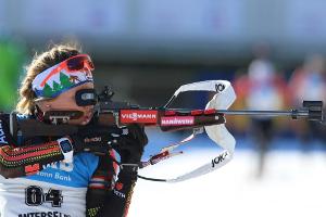 EM-Verfolgung: Deutsche Biathleten verpassen Medaillen