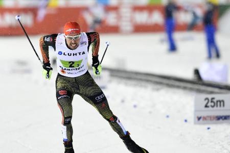 Kombinierer Rydzek sprintet in Val di Fiemme auf Platz zwei