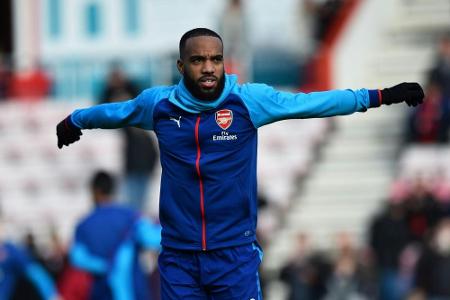 Arsenal wochenlang ohne Angreifer Lacazette