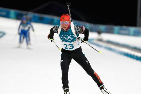 Biathletin Dahlmeier holt erstes Olympia-Gold für Deutschland