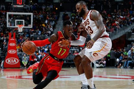 NBA-Profi Schröder mit Atlanta alleiniger Letzter NBA-Profi Schröder mit Atlanta alleiniger Letzter