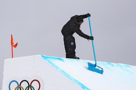 Wind sorgt für Absage der Slopestyle-Quali Wind sorgt für Absage der Slopestyle-Quali