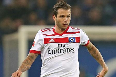 Diekmeier beim HSV vor dem Absprung