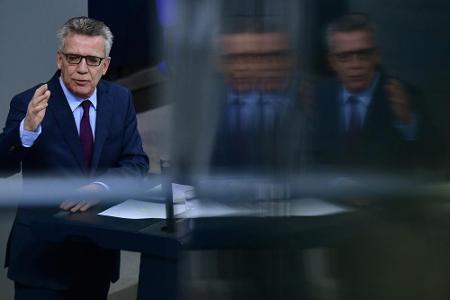 Innenminister de Maiziere warnt IOC vor zu weicher Linie gegenüber Russland