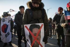 Nordkorea nennt Protest im Süden "Krampf der Psychopathen"