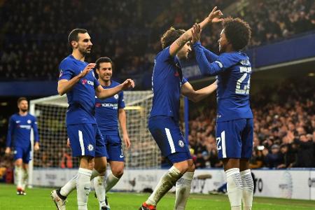 FA Cup: Chelsea souverän im Viertelfinale, Leicester mit Mühe